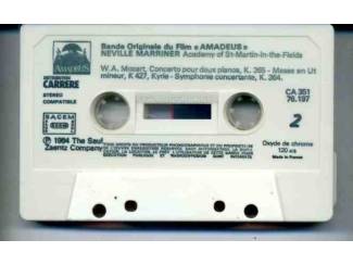 Cassettebandjes Neville Marriner Amadeus VOL 1 cassette 1984 9 nrs ZGAN