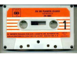 Cassettebandjes Genesis En Un Planeta Lejano 14 nrs cassette 1982 ZGAN