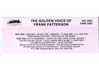 Cassettebandjes Frank Patterson The Golden Voice of 24 nrs 2 cassettes ZGAN