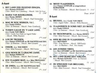 Cassettebandjes Mooi Vlaanderen 2 cassettes deel 1 & 2 &euro;3 per stuk 2 voor &euro;5