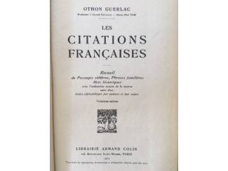 Buitenlandse Boeken Les citations francaises - O. Guerlac