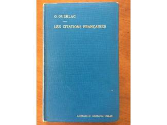 Les citations francaises - O. Guerlac