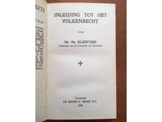 School- en Studieboeken Inleiding tot het volkenrecht - Mr. Ph. Kleintjes