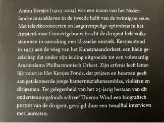 Biografie&euml;n Als dirigent word je geboren (Anton Kersjes) - Thiemo Wind