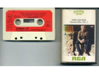Cassettebandjes John Denver &ndash; Greatest Hits, Vol. 2 12 nrs cassette 1982 ZGAN