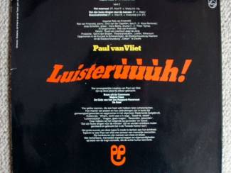Grammofoon / Vinyl Paul van Vliet &ndash; Luister&ugrave;&ugrave;&ugrave;h! 5 nrs LP 1975 ZGAN