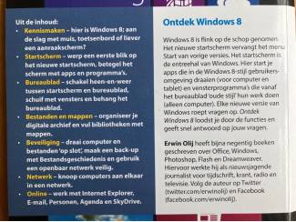 Computer en Internet Ontdek Windows 8 - Erwin Olij