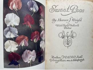 Hobby en Techniek Sweet Peas Present-Day Gardning - Horace J. Wright
