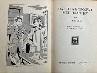 Jeugdboeken Ooo, Gerie trouwt met Daantje! - G. Betlem, H. Borrebach