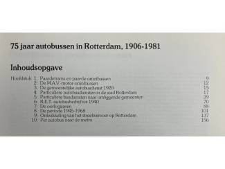 Geschiedenis en Politiek 75 Jaar Autobussen Rotterdam