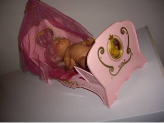 Speelgoed | Overig baby born prinsessenbed met beddegoed  bed met geluid excl pop