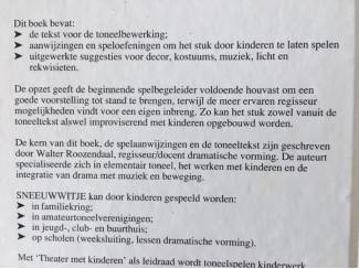 Toneel en Theater Theater met kinderen: Sneeuwwitje