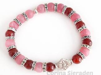 Armbanden Armbandenset van edelsteen en tibetaans