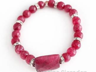 Armbanden Armbandenset van edelsteen en tibetaans
