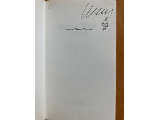 Buitenlandse Boeken Across three oceans - Conor O'Brien (zeilverhaal)