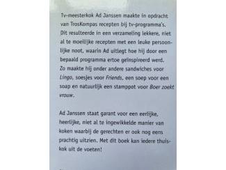 Kookboeken Sandwiches voor Lingo en soesjes voor Friends - Ad Janssen