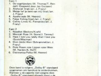 Cassettebandjes De Electronica's &ndash; De Electronica's Spelen Voor U 12 nrs ZGAN