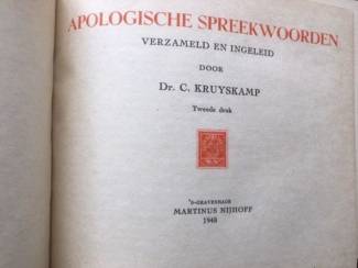 School- en Studieboeken Apologische Spreekwoorden - Dr. C. Kruyskamp