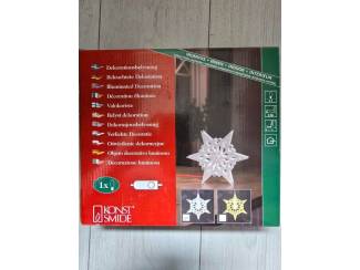 Kerst Konstsmide Verlichte Kerstster &ndash; Sfeervolle Raamdecoratie (Wit)