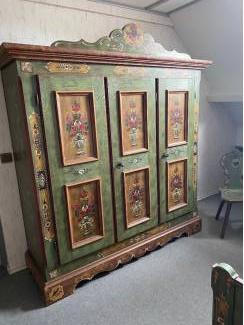 Slaapkamer | Complete slaapkamers Originele Voglauer slaapkamerset handgeschilderd
