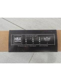 Kerst HBX Natural Living Led-Verlichting Vuurwerk / Starburst &ndash; Sfeer