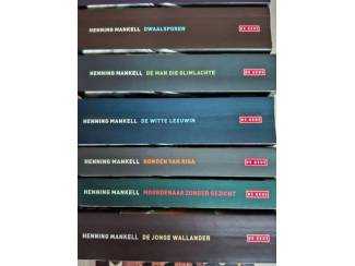 Detectives en Spanning Inspecteur Kurt Wallander - Henning Mankell (zie omschrijving)