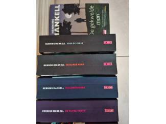Detectives en Spanning Inspecteur Kurt Wallander - Henning Mankell (zie omschrijving)