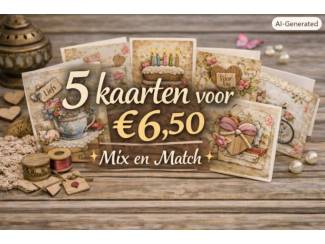 Kaarten maken Fracor Creaties mix en match