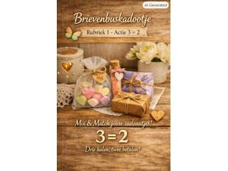 Brievenbuscadeautjes handgemaakt en betaalbaar