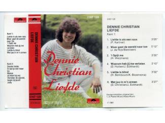 Cassettebandjes Dennie Christian &ndash; Liefde 12 nrs Cassette 1981 ZGAN