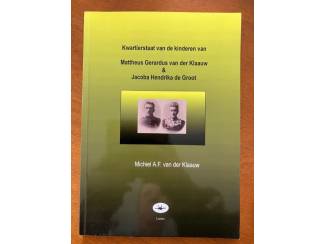 Biografie&euml;n Kwartierstaat kinderen Van der Klaauw & De Groot (Leiden)