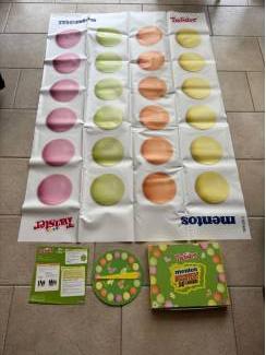 Gezelschapsspellen Twister Mentos ( Hasbro Games  2025) nieuw ongebruikt