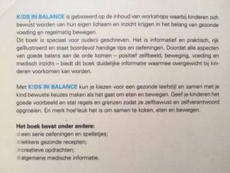 Medisch en Gezondheid Kids in balance - Annie Perkins, Pat van den Wall