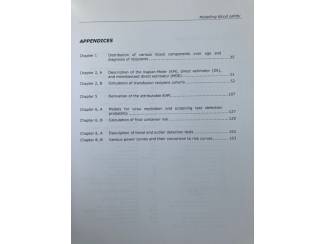 School- en Studieboeken Modelling Blood Safety - Mart Janssen