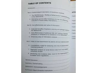 School- en Studieboeken Modelling Blood Safety - Mart Janssen