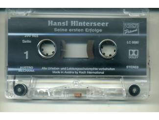 Cassettebandjes Hansi Hinterseer &ndash; Seine Ersten Erfolge 12 nrs cassette 1996 ZG