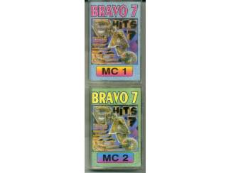 Cassettebandjes Diverse artiesten Bravo 7 MC 1 & 2 24 nrs 2 cassettes ZGAN