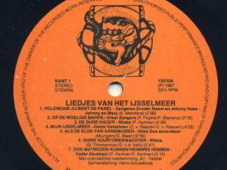 Grammofoon / Vinyl Liedjes van het IJsselmeer 14 nrs LP 1987 ZGAN