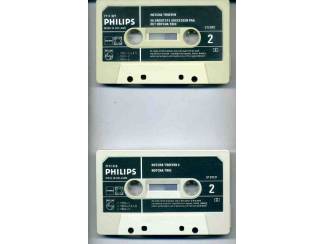 Cassettebandjes Hotcha Trio Troeven deel 1 & 2 24 nrs 2 cassettes 1980 ZGAN