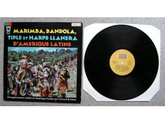Grammofoon / Vinyl G&eacute;rard Kr&eacute;mer &ndash; Marimba, Bandola, Tiple Et Harpe Llanera D'A