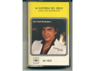 Cassettebandjes Jos&eacute; Luis Rodr&iacute;guez &ndash; La Historia Del Idolo 15 nrs cassette Z