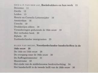 Geschiedenis en Politiek Het boek in Nederland in de 16de eeuw - P. van Boheemen