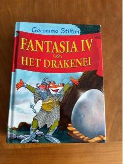 Kinderboeken Geronimo Stilton Fantasia 4 het drakenei  met drakologie