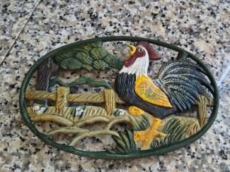 Brocante Onderzetters van Gietijzer