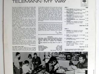 Grammofoon / Vinyl Chris Hinze &ndash; Telemann - My Way 9 nrs LP 1969 MOOIE STAAT