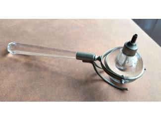 Glas en Kristal ZELDZAME OLIELAMP