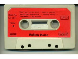 Cassettebandjes Rolling Home Shanties Zeemansliedjes 12 nrs cassette ZGAN