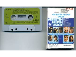 Artiesten Helpen Unicef 13 nrs cassette 1974 ZGAN