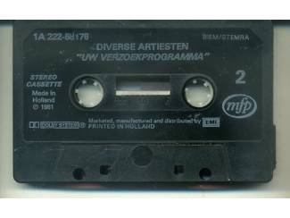 Cassettebandjes Uw Verzoekprogramma 2 16 nrs cassette 1980 ZGAN