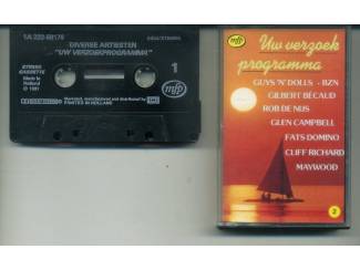 Cassettebandjes Uw Verzoekprogramma 2 16 nrs cassette 1980 ZGAN